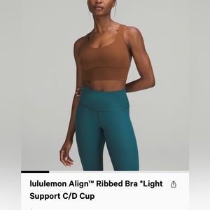 lululemon Align™ Ribbed Bra *Light Support C/D Cup